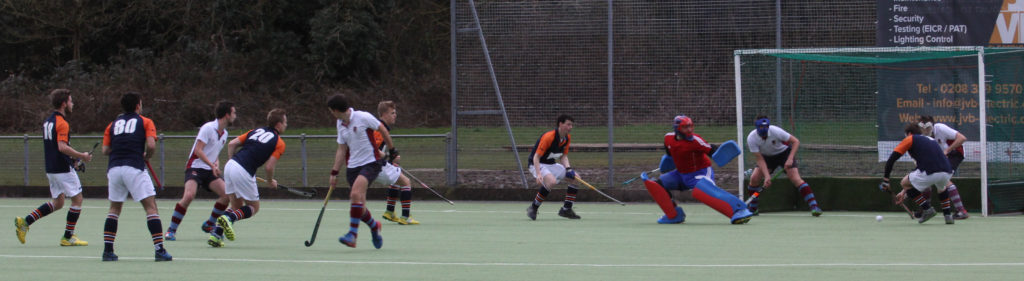 OCHC 1st XI 4-0 Spencer, Thames Ditton, February 28, 2015